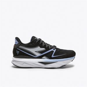 Diadora Atomo V7000 W Løbesko - Sort/blå