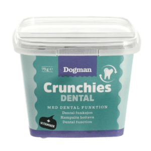 Dogman Crunchies Dental Cat Treats 75g