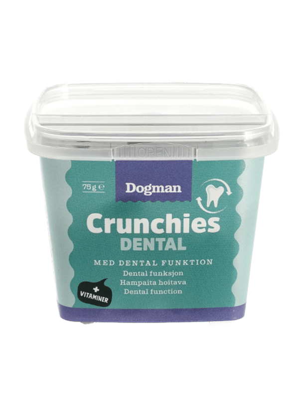 Dogman Crunchies Dental Cat Treats 75g