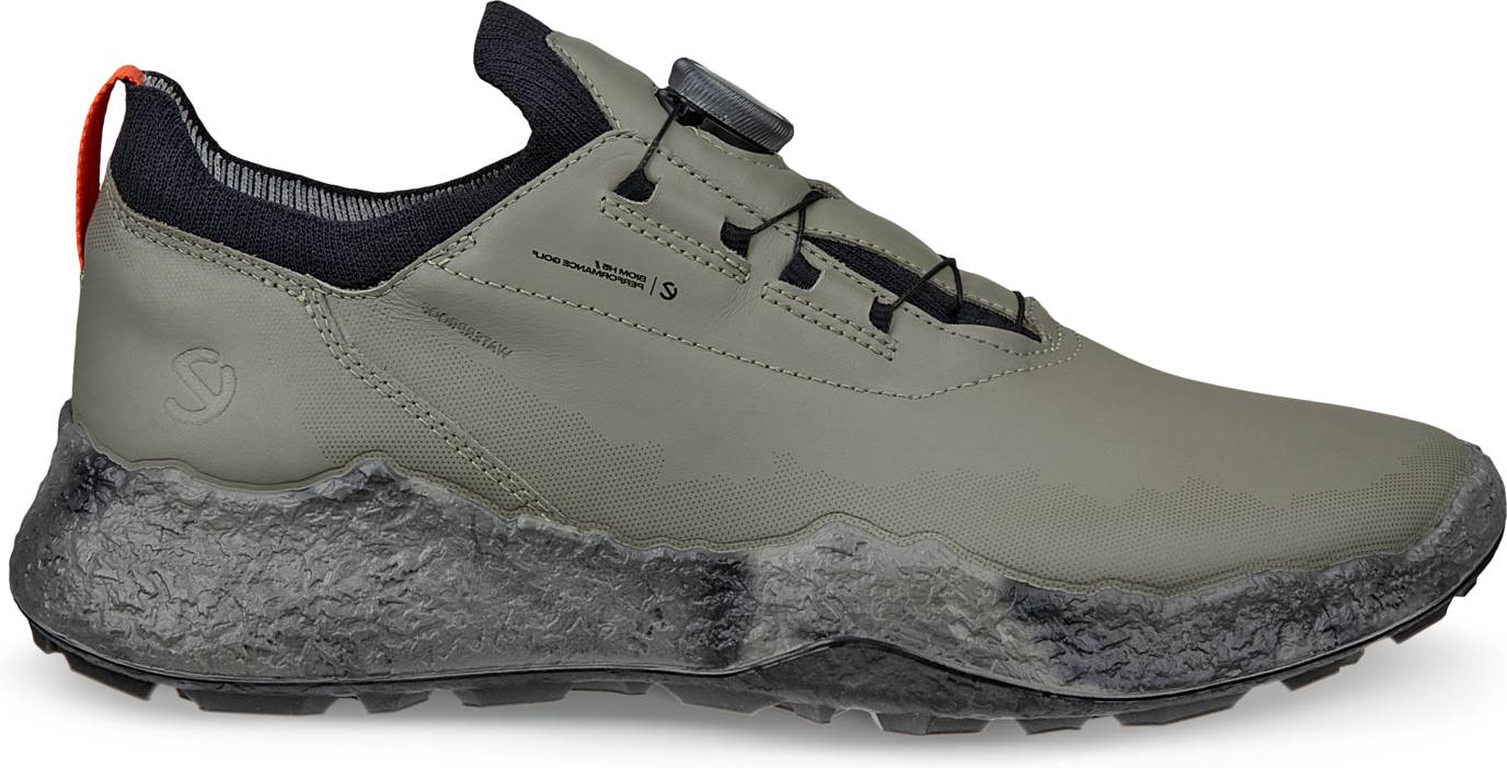 Ecco Biom H5 Hybrid BOA Vandtætte Herre Golfsko Uden Spikes - Vetiver - Str. 45 Normal