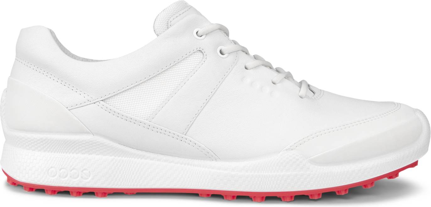 Ecco Biom Hybrid (2025) Vandtætte Dame Golfsko Uden Spikes - White/White - Str. 38 Normal