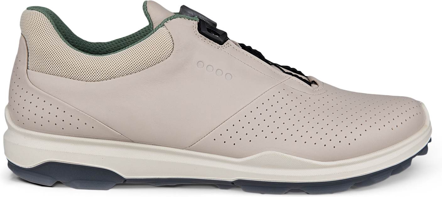 Ecco Biom Hybrid 3 (2025) BOA Vandtætte Herre Golfsko Uden Spikes - Gravel - Str. 44 Normal