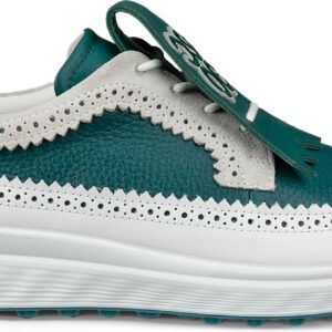 Ecco S-Three Casual Vandtætte Dame Golfsko Uden Spikes - Shadow White/Baygreen - Str. 41 Normal
