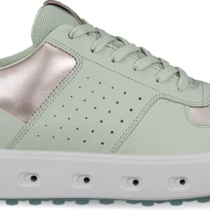 Ecco Street 720 Vandtætte Dame Golfsko Uden Spikes - Gold Metallic/Matcha - Str. 39 Normal