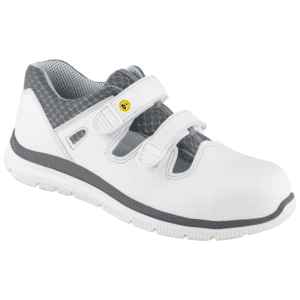 Euro-Dan DYNAMIC ESD sko med velcro og ankelpolstring 1934-01 - OUTLET