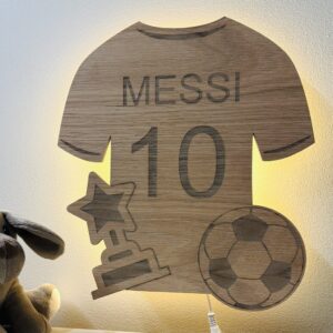 Fodboldtrøje med klik-funktion