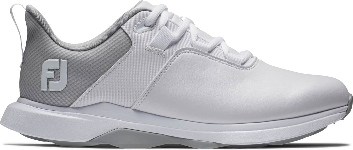 FootJoy ProLite Vandtætte Dame Golfsko Uden Spikes - White/Grey - Str. 41 Normal