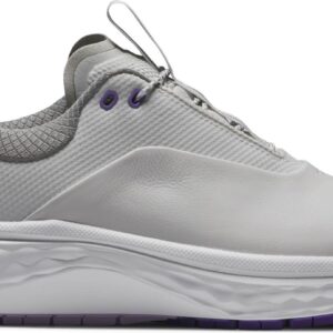 FootJoy Quantum Vandtætte Dame Golfsko Uden Spikes - Grey/White/Purple - Str. 35 Normal