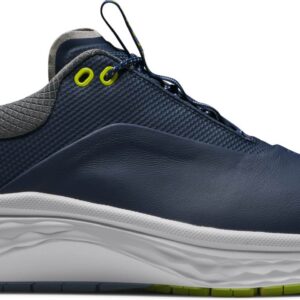 FootJoy Quantum Vandtætte Herre Golfsko Uden Spikes - Navy/White/Lime - Str. 47 Bred