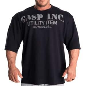 Gasp Iron Thermal Tee, L, Asphalt
