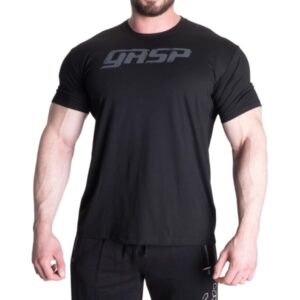 Gasp Legacy Gym Tee, S, Sort