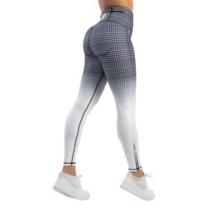 Gavelo GLNCHCK 5 Compression Tights, M, Black/white