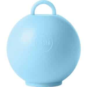 Globos Ballonvægt Kettlebell Lyseblå 75 gram