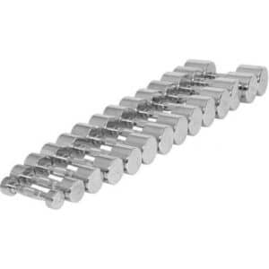 Gorilla Sports Håndvægte Krom 1-20kg
