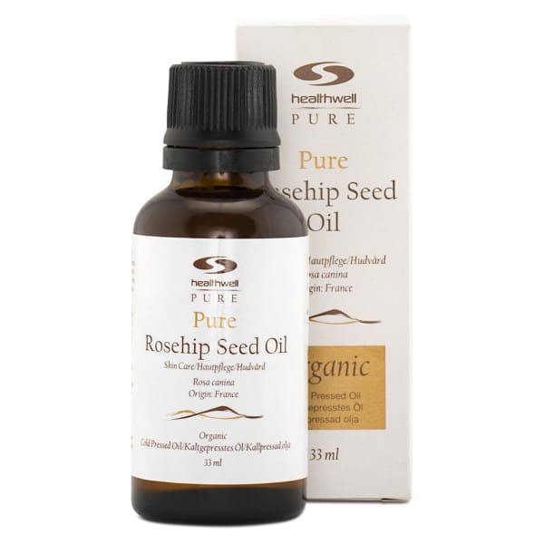 Healthwell PURE Hybenfrøolie ØKO, 33 ml