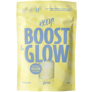 Heey! Boost & Glow Creatine + Vegan Collagen Lemon (300 g)