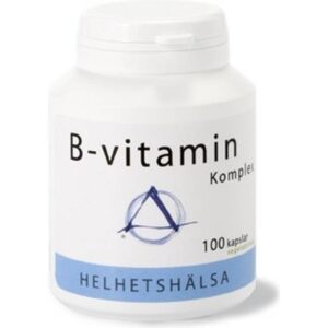 Helhetshälsa B-vitamin Complex 100 stk