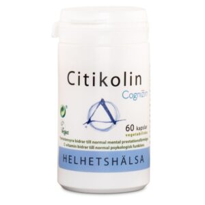 Helhetshälsa Cognizin Citikolin, 60 kapsler