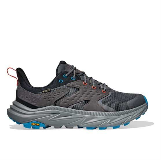 Hoka Mens Anacapa 2 Low GTX, Satellite Grey / Black