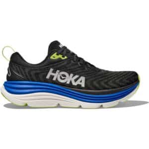 Hoka Men's Gaviota Black/Electric Cobalt Men's Running Shoes 7 Medium