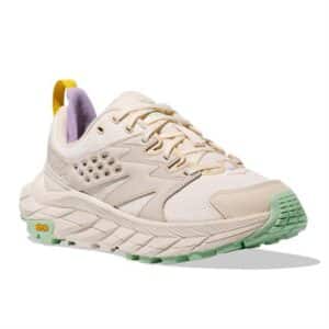 Hoka Womens Anacapa Breeze Low, Alabaster / Mint Flourite