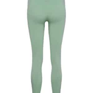 Hummel CLEA Seamless Mid Waist Tights – Chinois Geen/Silt Green Mel - Træningstøj til Kvinder