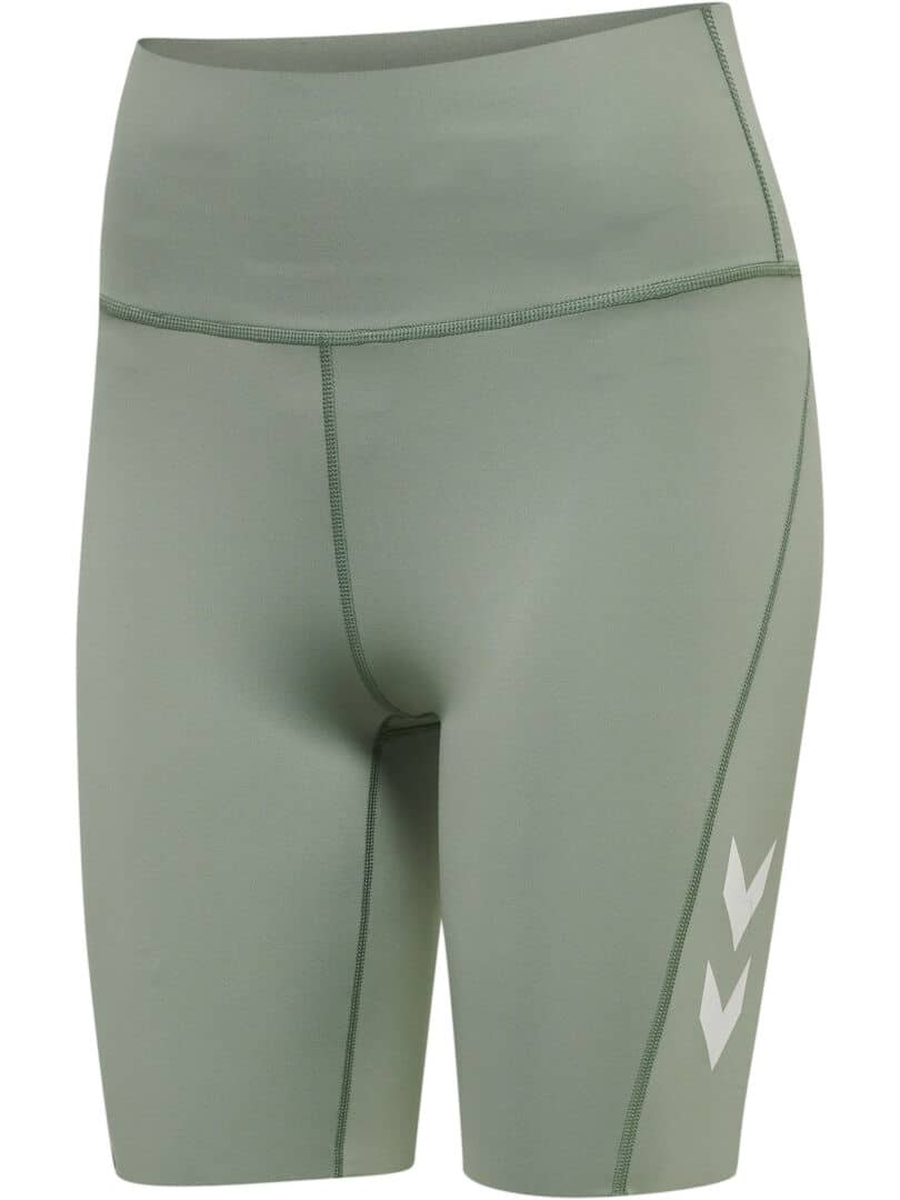 Hummel Grace High Waist Tight Shorts - Lily Pad - Træningstøj til Kvinder