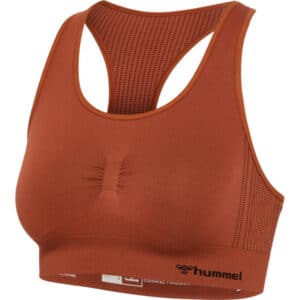 Hummel Shaping Seamless Sports Top - Arabian Spice - Størrelse: Large - Træningstøj til