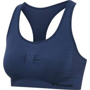 Hummel Shaping Seamless Sports Top - Insignia Blue - Størrelse: Small - Træningstøj til