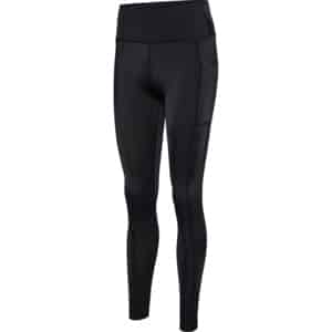 Hummel TOLA High Waist Tights – Black - Træningstøj til Kvinder