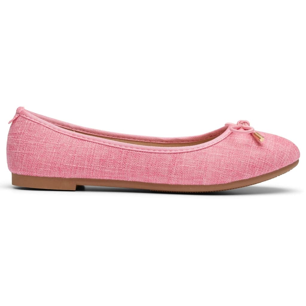 Joanna dame ballerina sko DS-1A22 - Fuxia