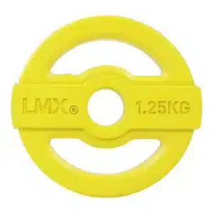 LMX. Studio Bodypump Vægtskive 1,25 kg Gul