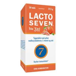 Lacto Seven Trio - 50 tyggetabl.