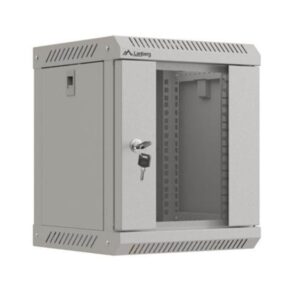 Lanberg WF11 Series - rack - 300 x 300 with glass door flat pack - 6U