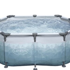 Lay-Z Glacial dip Isbad m/pumpe 150 x 90 x 65 cm