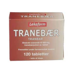 Lekaform Tranebær - 120 tabl.
