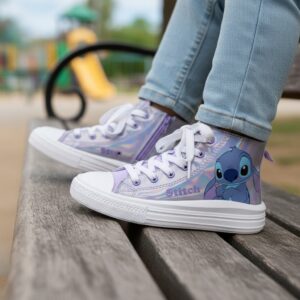 Lilo & StitchÂ® Holografiske Sneakers Lilla