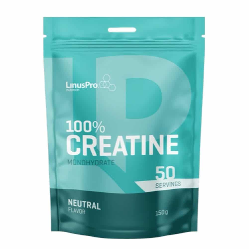 LinusPro 100% Creatine Monohydrate 150g.
