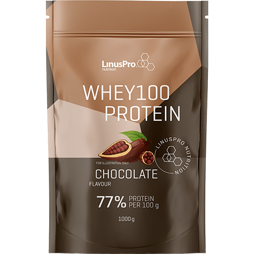 LinusPro Nutrition PURE WHEY100 - Chokolade (1 kg)