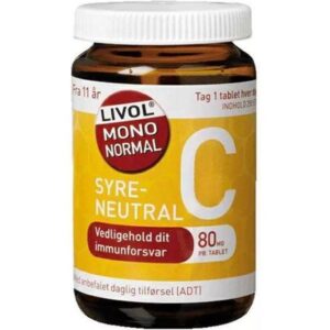 Livol C-vitamin 80 mg 280 tabl