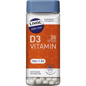 Livol D3 Vitamin 35ug 350 stk