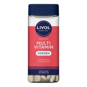 Livol Multivitamin Voksen - 150 tabl.