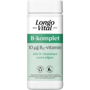 LongoVital B-complete 10 µg vitamin B12 180 stk