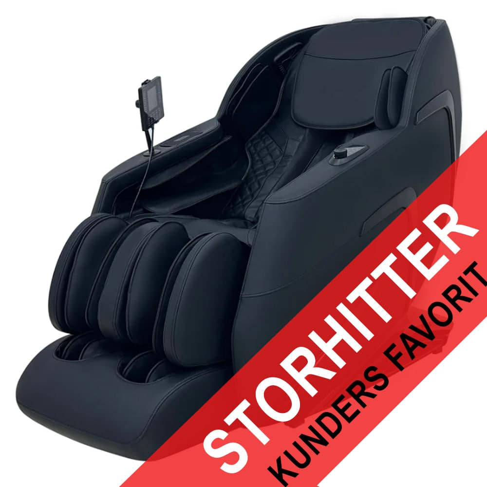 Luksus Massagestol - med avanceret SL-skinne teknologi, varme og Zero Gravity - model 988