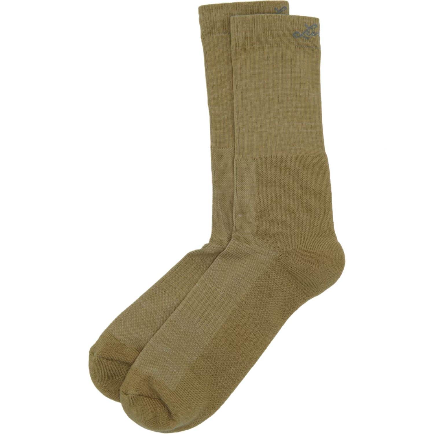 Lundhags Merino Trekking Sock Mid, vandrestrømper, unisex, gul