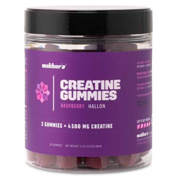 Matters Creatine 4500 mg, Lemon/Lime, 90 Gummies