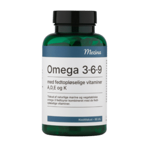 Mezina Omega 3-6-9 M. Vitamin A+D+E+K (90 kaps)