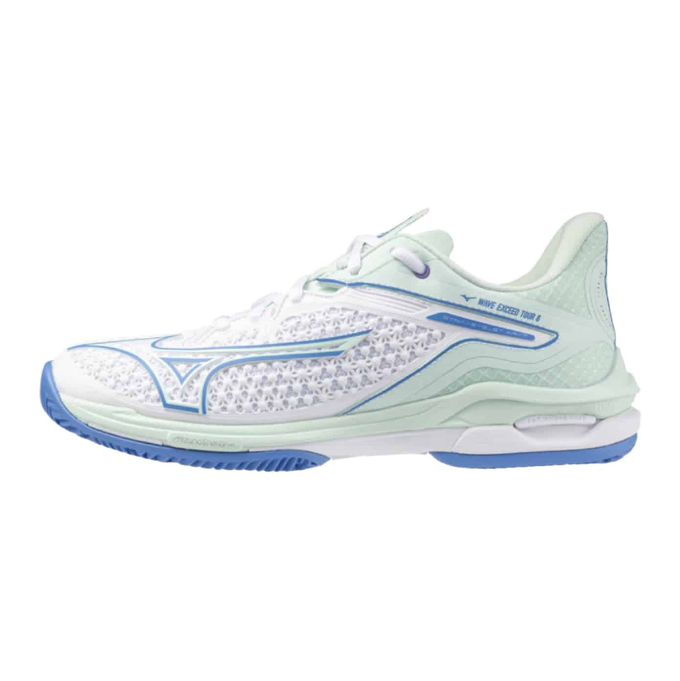 Mizuno Wave Exceed Tour 6 CC Women (White/Frontier Blue/Bay) - 40