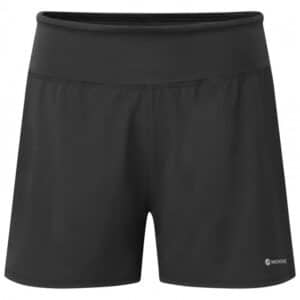 Montane F Slipstream 4 Shorts, dame, sort