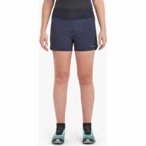 Montane Womens Slipstream Twin Skin Letvægts Løbeshorts Eclipse Blue